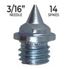 3/16" Steel Needle Spikes