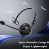 Arama Headset with Microphone for Pc, USB Headset with Mic,