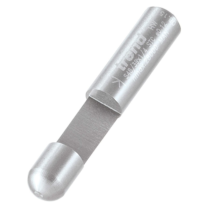 Trend Professional Trimmer, 90-Degree, 6.3mm Diameter x 10mm Length, 1/4