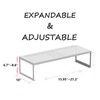 Asiingkel Stackable Expandable Metal Shelf Organizer - Adjustable Wire Storage