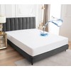 Sufdari Waterproof Mattress Protector King,150x200cm Mattress Cover for Bed,30cm Deep