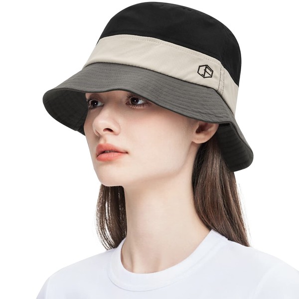 Croogo Packable Sun Hat Fashion Bucket Hats UV Protection Boonie