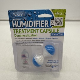 BestAir Humidifier Dual Action Treatment Capsule | Demineralizati