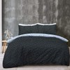 Sleepdown Polka Dots Reversible Black White Mono Duvet Cover Quilt