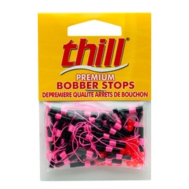 Thill Premium Bobber Stop - Tope para Bobber (40 Unidades), Color Rosa