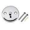 Tub Drain Linkage Assembly with Trip Lever and Strainer Done