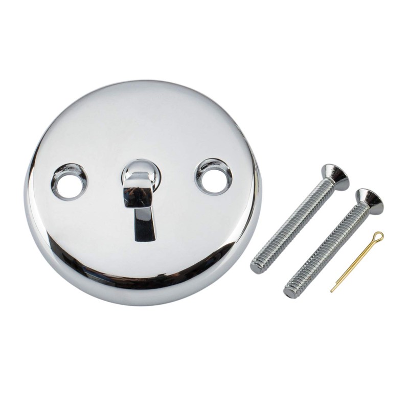 Tub Drain Linkage Assembly with Trip Lever and Strainer Done