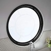 Autotech Park Precut Circle Window Film, White Color, Self Static