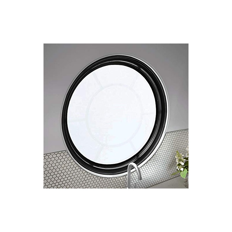 Autotech Park Precut Circle Window Film, White Color, Self Static