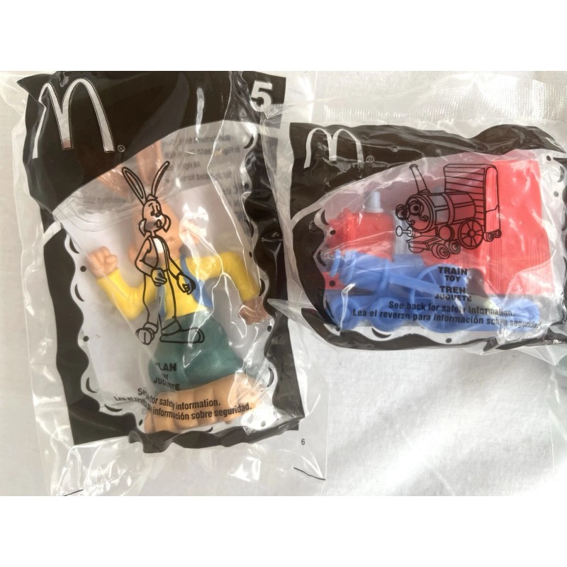 McDonald's 2006 DOOGAL Magic Roundabout TRAIN Brian Snail Toy COMPLETE