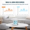 DOQAUS Digital Hygrometer Indoor Thermometer for Home, Room Thermometer with