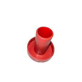 25x Scaffold Tube Rebar End Safety Caps 8mm-20mm, Mushroom Safety Protection Caps, Scaffold Safety Round HiVis End Plug Cover Red