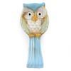 Sanbege Owl Spoon Rest, Ceramic Ladle Holder, Utensil Rester for