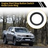 REPAIROCK 1 Piece Engine Start Stop Button Switch Cover Ring