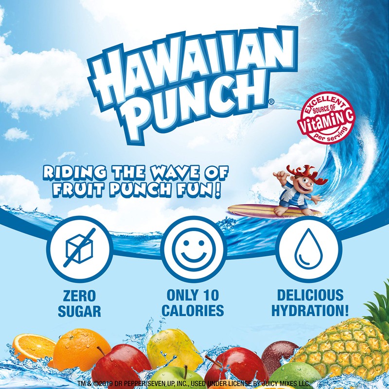 Hawaiian Punch Powder Drink Mix – Sugar Free & Delicious,