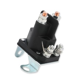 WATERWICH Starter Solenoid Relay Compatible with John Deere Tractor Lawn and Garden X300 X304 X320 X324 X360 Blade 44 Deck 42, Trombetta Replacement for MIU10981 782-1201-210-20 782120121020