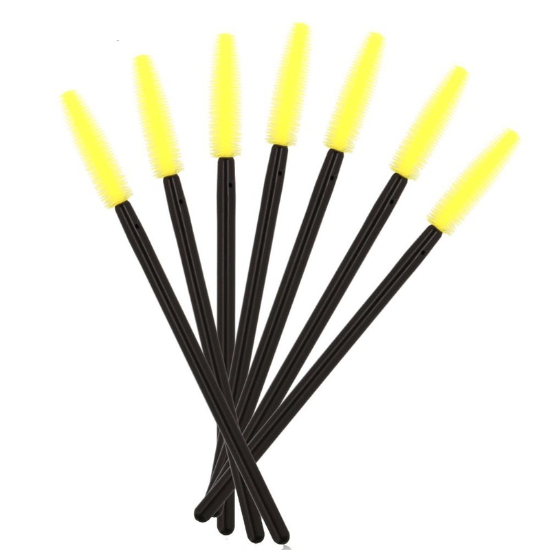 ADAMAI ADAMAI Professional Disposable Silicone Eyelash Mascara Brushes Wands Applicator