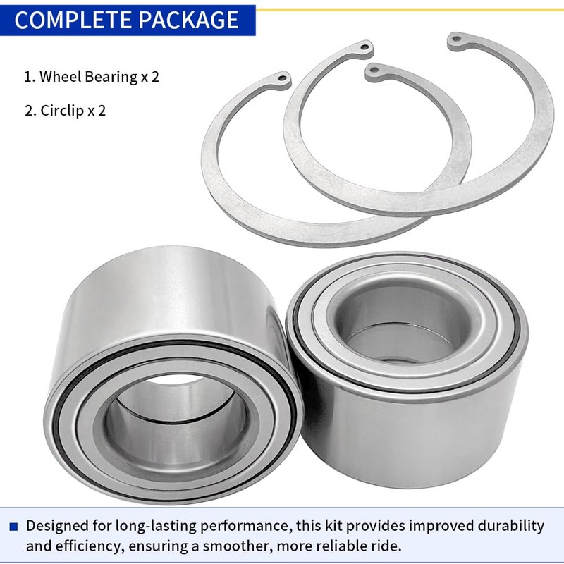 GOLKNHA Rear Wheel Bearing Kit Compatible with Kawasaki Teryx KRX