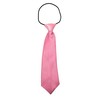 1 pcs Boys Pre-Tied Ties. Satin Plain Coloured Childrens Ties.