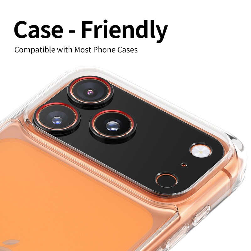 KISMER Camera Lens Protector for Phone 17 pro max, Camera