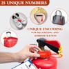 Chunful Fire Extinguisher Inspection Tags Set Including 2025-2028 Maintenance Plastic