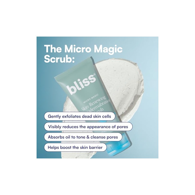 bliss Micro Magic Microdermabrasion Treatment, 3 oz