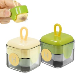 2Pcs Mini Portable Lint Roller, Sticky Rolle Reusable Lint Remover, Washable Pet Dog Cat Hair Remover, Mini Lint Roller for Travel, Clothing and Home Use