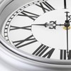 Plumeet Classic Wall Clock 25 cm Quiet Retro Wall Clock