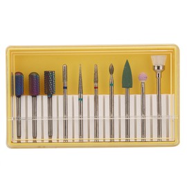 10pcs Nail Drill Bits Set Manicure Pedicure Nail Polishing Grinding Machine AccessoryBH-03