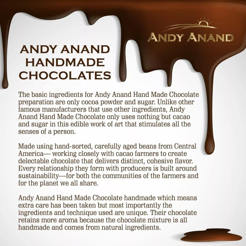 Andy Anand Rum, Irish Cream & Kahlua Belgian 24 Pc