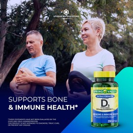 Unique Bundle Store Extra Strength Vitamin D3 5000 IU 125 mcg – 250 Softgels, High Potency D3 Vitamin Supplement, Daily Vitamin D for Bone Strength, Immune Support (Pack of 2)