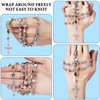 ywevyezc Rosary Beads Catholic for Women Heart Style Rosary Beads