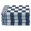 ZOLLNER Set of 4 Cotton Kitchen Towels in 50 x