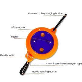 Portable Travel Clothesline Cord, Adjustable 26ft Camping Clothes line, Laundry Drying Rope for Hotel Trip,Camping,Cruise,Outdoor,Indoor, with 10Pcs Stoppers 20Pcs Windproof Clothespins