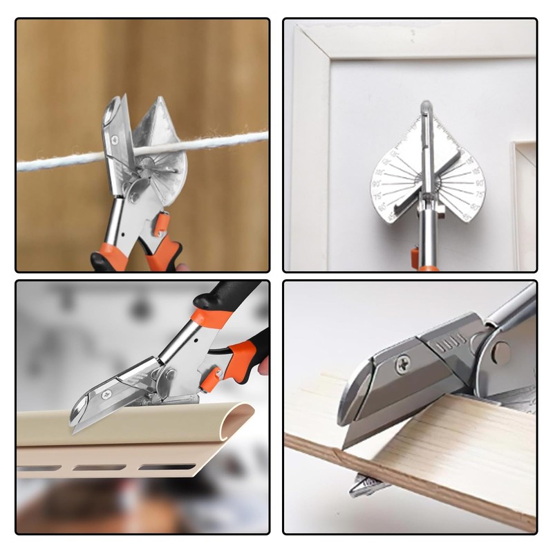 GIONAR Miter Shears, 45 to 135 Degree Trunking Cutter Trim