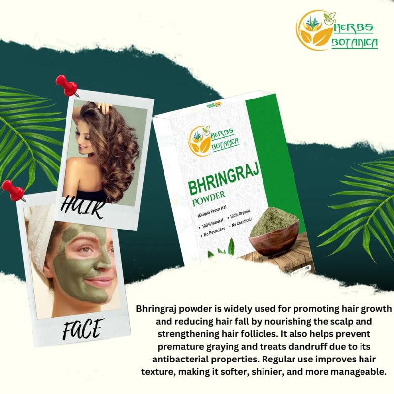 Polvo Nutritivo Para El Cabello Herbs Botanica Bhringraj Org