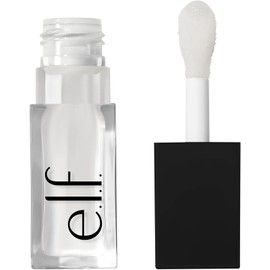 e.l.f. Cosmetics Glow Reviver Aceite para Labios Crystal Clear Transparente Hidrata y Nutre con Brillo Intenso y Efecto Jugoso, Fórmula con Aceite de Jojoba, Vegano y Libre de Crueldad Animal