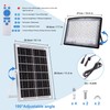 Stanlips 100W LED Solar Flood Lights, 10000MAH Flood Light Outdoor