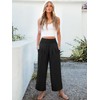 ANRABESS Womens Pants Wide Leg High Waisted Palazzo Pants Summer