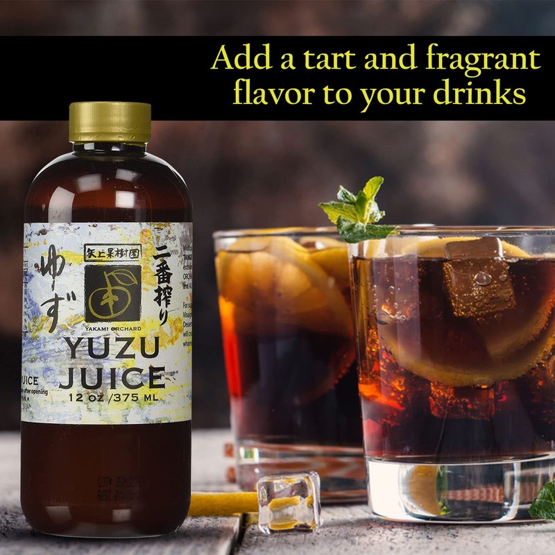Yakami Orchard 100% Pure Japanese Yuzu Juice, 12 Ounce (Pack