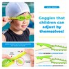 Wal Base Kids Swimming Goggles, Soft Silicone Rubber, Leak-Proof Durable