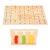 Wooden Slide Puzzle Children Funny Color Sorting Matching Logic Game