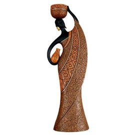 Tea-Light: Woman-C, Brown