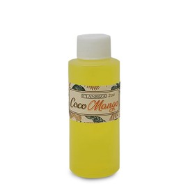 Coco Mango Fragrance Body Oil Essential Perfume Oil Uncut in Plastic Bottle - Long-Lasting Fragrance Oil, Perfume oil for Diffusers, Soap Making, Candles, Lotion, Home Scents Bath Bombs,Slime CLANRIZA