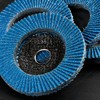 AIMALL 10 PCS Flap Disc Set, Zirconia Abrasive Grinding Wheels