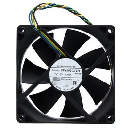 LEYEYDOJX Case Cooling Fan for HP Elite 8100 8000 8200 8300 Pro 6000 6005 6200 6300 6305 DC 12V 0.40A 4-WIRE/4-PIN P/N:Foxconn PVA092G12H 580230-001 Size:92mm x 92mm x 25mm