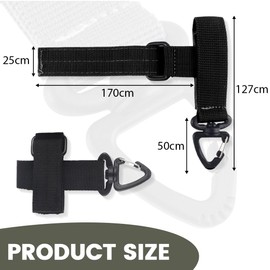 ZKGYUS Pack of 4 Glove Holder Glove Holder Belt Glove Clip Multi-Purpose Glove Clips Work Glove Holder Glove Grabber Clip for Gardens Construction Sites Gloves, black