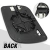 Hoypeyfiy BB5Z17K707A Heated Rear View Mirror Glass with Holder, Replacement