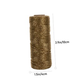 Operitacx 3pcs Xmas Wrapping String Decorative Cotton Cord for Creative Crafts and Wrapping Soft Twine Mixed Colors for Christmas Celebrations