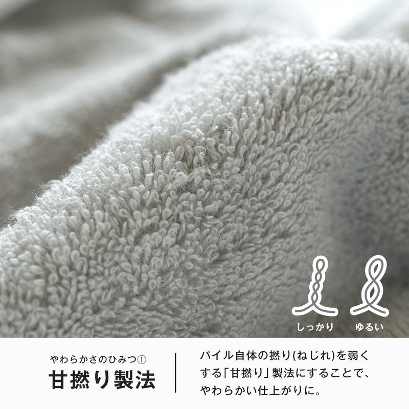 Bloom Imabari Towels, Certified FUU Face Towels, Set of 3,